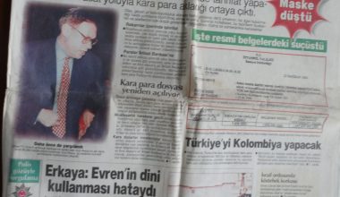 HÜRRİYET 8 EYLÜL 1997 TÜRKİYE TÜRKLERİNDİR