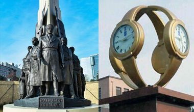 ‘Kol saati’ yerine Atatürk heykeli