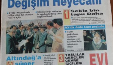 YENİ BİR ALTINDAĞ MART-NİSAN 1993