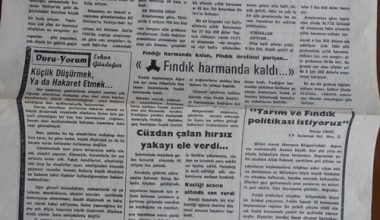 GİRESUN GÜNDÜZ GAZETESİ 9 EYLÜL 1999 GİRESUN GÜNDÜZ GAZETESİ 9 EYLÜL 1999