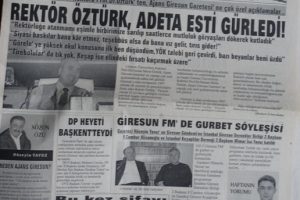 AJANS GİRESUN HAFTALIK BAĞIMSIZ GAZETE 7 OCAK 2008
