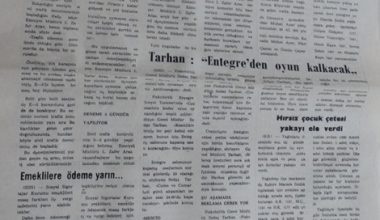 SON HABER GİRESUN HABERDE LİDER 1 EYLÜL 1992