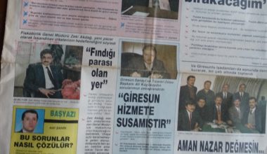 BİZİM GİRESUN GAZETESİ 1-15 ŞUBAT 1992