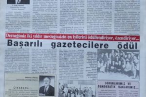 BASIN GAZETESİ KASIM 1994 YIL:1 SAYI:1