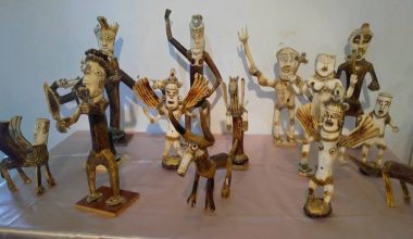 Geyik boynuzundan heykel sanatı