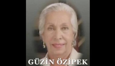 Sen Benim Hayatımın Son Sayfasısın: “Güzin Özipek”