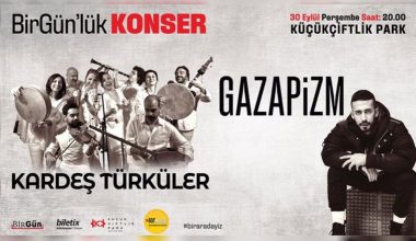 Ertelenen BirGün’lük Konser, 30 Eylül’de KüçükÇiftlik Park’ta