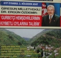 GİRESUN AYLIK DERGİ MART 1999