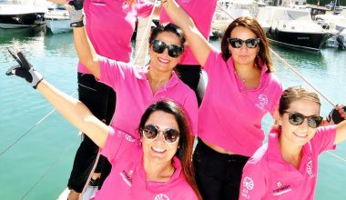 Bodrumlu Amazonlar’ın gözü okyanusta