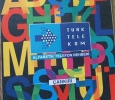 ÇANKIRI TELEFON ALBÜMÜ 1996