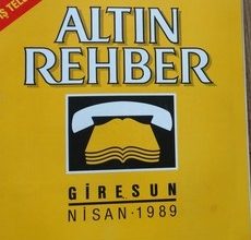 ANTALYA ALTIN REHBER ARALIK 1988