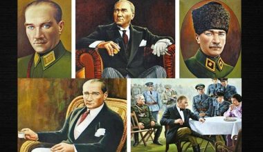 Sekiz ünlü sanatçıdan 30 Atatürk portresi