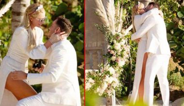 Paris Hilton göz kamaştırıcı bir düğünle dünya evine girdi