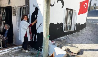 “Köyümüz rengarenk sanat her yerde” projesi başlattı.