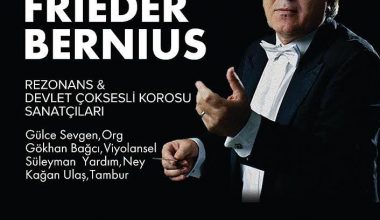 Maestro Bernius ilk defa Türkiye’de konser verecek Maestro Bernius ilk defa Türkiye’de konser verecek