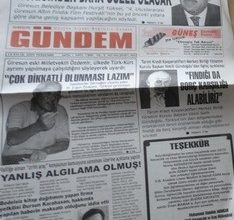 GİRESUN GÜNDEM GAZETESİ 15 EYLÜL 2005