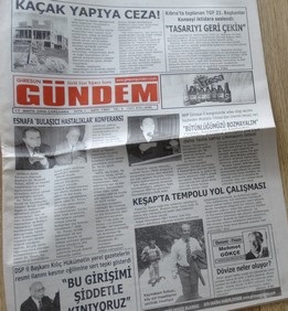 GİRESUN GÜNDEM GAZETESİ 17 MAYIS 2006