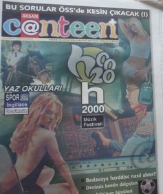 AKŞAM C@NTEEN GENÇLİK DERGİSİ 5 HAZİRAN 2000