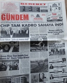 GİRESUN GÜNDEM GAZETESİ 24 MAYIS 2018