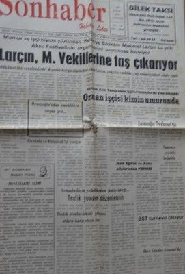 GİRESUN SON HABER GAZETESİ 20 NİSAN 1994