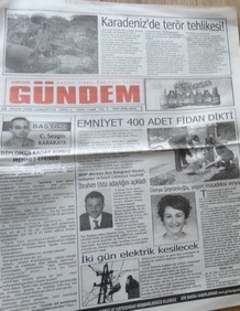 GİRESUN GÜNDEM GAZETESİ 8 NİSAN 2006