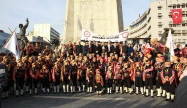 Seğmenler, Atatürk’ün Ankara’ya gelişini coşkuyla kutladı