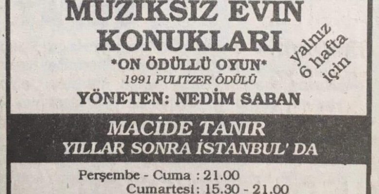 “Alkışlarım Sahnede Kalsın”