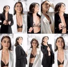 Esra Bilgiç’in iç çamaşırı reklamı olay oldu