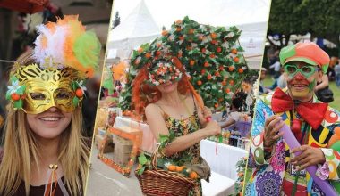 Karnaval sokaklara muhteşem döndü