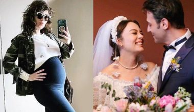 Demet Evgar’dan hamilelik pozu