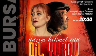Düşevi Oyuncuları’nın “Dil Yurdu/Kuyunun Dibindeki Taş – Nazım Hikmet” Oyunu Bursa ve İstanbul’da Sanelenecek