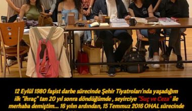 Ragıp Yavuz, Bir Kez Daha İBB Şehir Tiyatroları’nda!