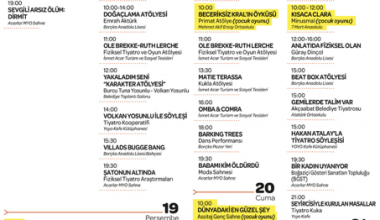 Tiyatro Salonu Olmayan Şehirde Tiyatro Festivali: