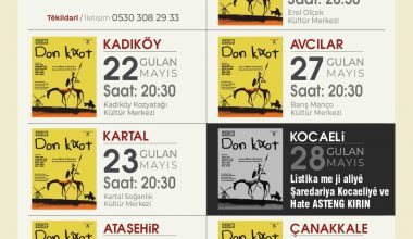 Amed Şehir Tiyatrosu’nun ‘Don Kixot’u İstanbul’da