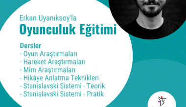 BeReZe Gösteri Evi’nde “Erkan Uyanıksoy’la Oyunculuk Eğitimi” Başlıyor!