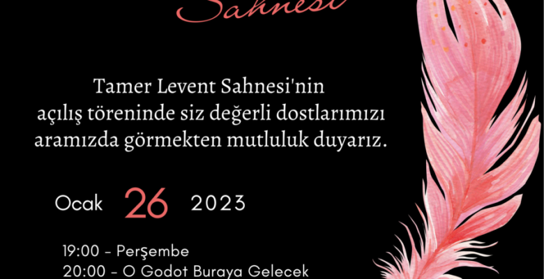 Tamer Levent Sahnesi Açılıyor!