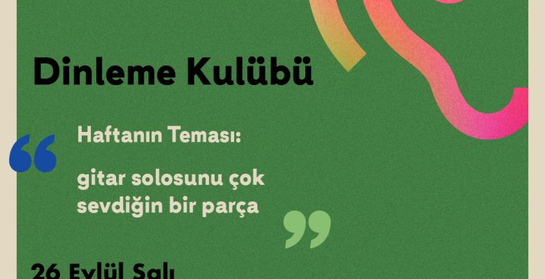 Gitar solosunu bir parça