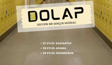 Distopik Gençlik Müzikali “Dolap”, Nurus’un desteğiyle deprem bölgesindeki gençlerle buluşuyor