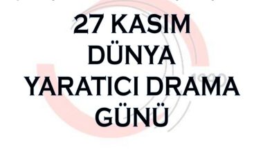 27 Kasım IDEA Dünya Yaratıcı Drama Günü