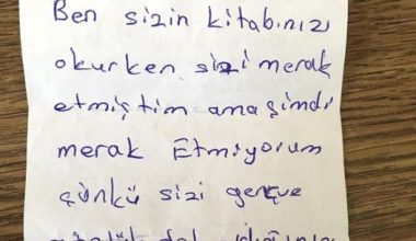 SİZİ MERAK ETMİŞTİM AMA ŞİMDİ MERAK ETMİYORUM