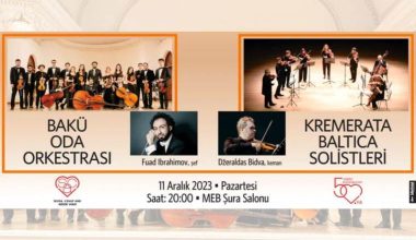2 ülke, 2 büyük orkestra: Kremerata Baltica – Bakü Oda Orkestrası 2 ülke, 2 büyük orkestra: Kremerata Baltica – Bakü Oda Orkestrası
