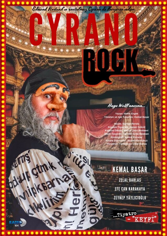 Tiyatro Keyfi’nin Yeni Oyunu “Cyrano Rock”