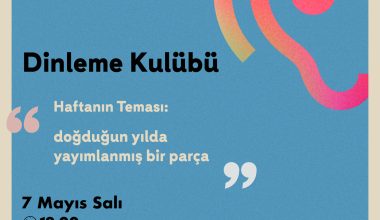 “doğduğun yılda yayınlanmış bir parça”