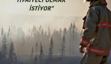 KIZIM BÜYÜYÜNCE İTFAİYECİ OLMAK İSTİYOR KIZIM BÜYÜYÜNCE İTFAİYECİ OLMAK İSTİYOR