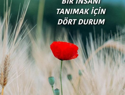 BİR İNSANI TANIMAK İÇİN DÖRT DURUM