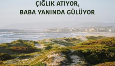 ÇOCUK DEHŞET İÇİNDE ÇIĞLIK ATIYOR, BABA YANINDA GÜLÜYOR