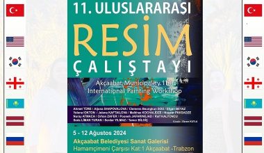 Akçaabat Belediyesi 11. Uluslararası Resim Çalıştayı Başlıyor