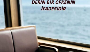 TEMBELLİK VE İLGİSİZLİK DERİN BİR ÖFKENİN İFADESİDİR TEMBELLİK VE İLGİSİZLİK DERİN BİR ÖFKENİN İFADESİDİR