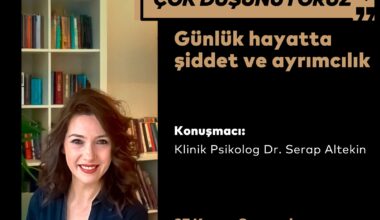 Klinik Psikolog Dr. Serap Altekin Klinik Psikolog Dr. Serap Altekin