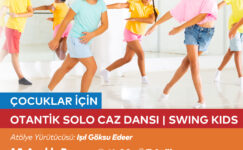 Çocuklar için otantik solo caz dansı